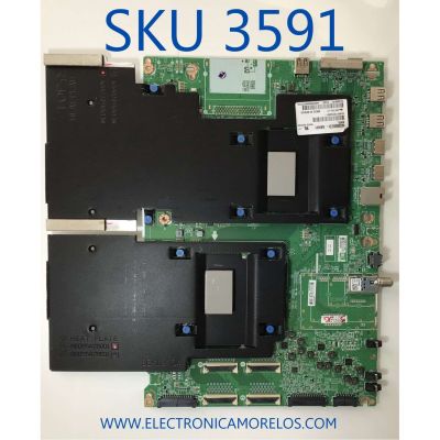 MAIN PARA SMART TV LG (7680*4320) 8K HDR / NUMERO DE PARTE EBT66721901 / EAX69440004(1.0) RU16B9A064 / 1GEBT000-00XW / 66388002 / 33381601 / PANEL NC860DZD-ABKH1 / MODELO 86QNED99UPA